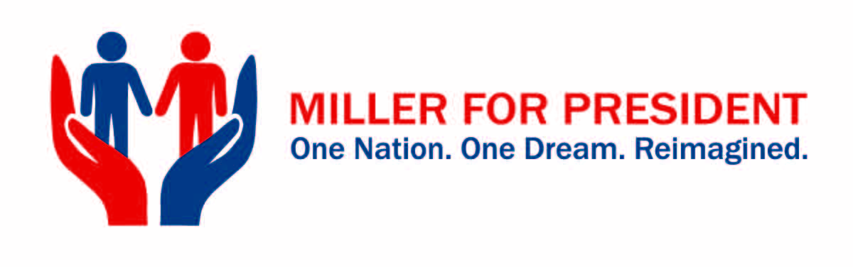 Miller for President banner